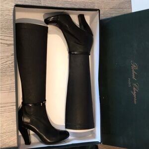 Robert Clergerie Manye dress boots leather fits like size 35